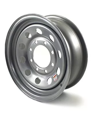 15 X 6 6 Bolt Camper Boat Silver Mod Trailer Wheel Rim For ST225/75R15 Tire • $70