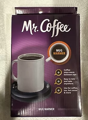 Mr. Coffee Mug Warmer Cup Plate - Black • $17.99