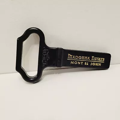 Vtg Wine Bottle Opener Twistup Plastic Handle Madonna Estate Mont St John • $9.99