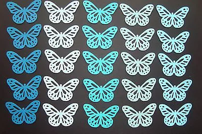 50 Blue Ombre Paper Martha Stewart Monarch Butterfly Die Cuts Punches  • $1.99