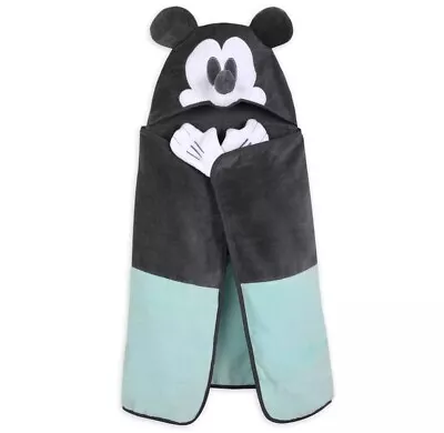 Disney Mickey Mouse Hooded Towel For Baby New • $24.90