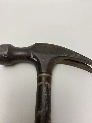 Vintage Drop Forged Japan GLOBEMASTER No. 60820-R Metal Handle Claw Hammer • $20.99