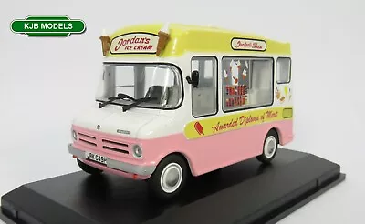 BNIB O GAUGE OXFORD 1:43 43CF004 Bedford CF Ice Cream Van Morrison Jordans • £19.70