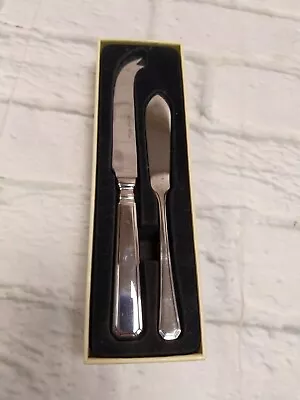 Arthur Price Cheese Knife And Butter Knife Set 18/10 Stainless Steel       (WH) • £9.99