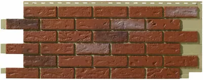 Mobile Home/RV Novik Old Red Blend Simulated Brick Skirting Panel (9 Pieces) • $299.95