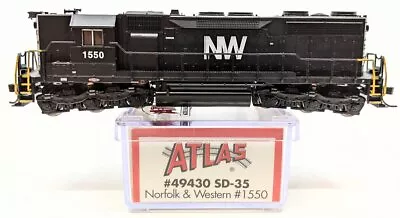 Atlas 49430 N Scale Norfolk & Western SD-35 Diesel Locomotive #1550 LN/Box • $85.84