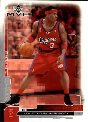 2002-03 Upper Deck MVP Clippers Basketball Card #75 Quentin Richardson • $1.99