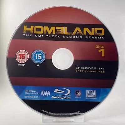 Homeland: The Complete Second Season (2012 Blu-ray) NEW *DISC ONLY* • £2