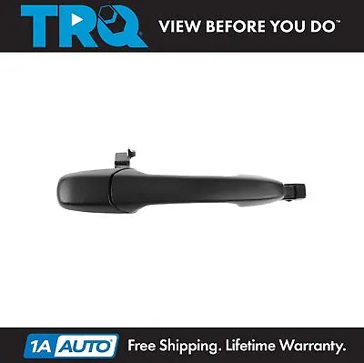 TRQ Door Handle Outside Smooth Black Right RH For Mazda 3 6 CX-7 CX-9 RX-8 • $24.95