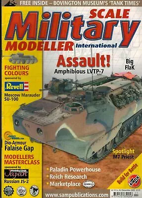 Scale Military Modeller International November 2009 Amphibius LVTP-7 4713F • $2.49