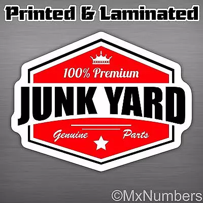 Genuine Junk Yard Parts Sticker Decal Vintage Hot Rod Bug Bus Race 4x4 Built VW • $5.99