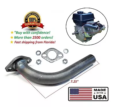 212cc Exhaust Pipe Header For Predator 212cc Honda GX160 GX200 Go Kart Mini Bike • $19.99