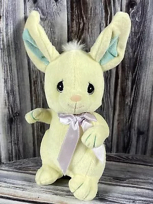 Precious Moments Tender Tails Plush Beanie - Yellow Easter Bunny 2000 • $6.64