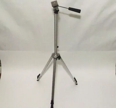 Vintage Velbon Camera Tripod TGK-33 Aluminum With Cable Release • $25.99