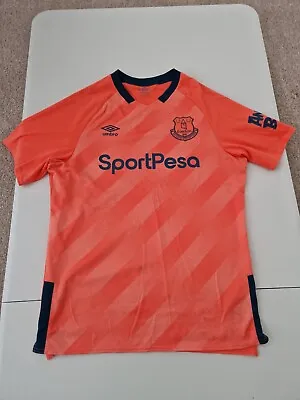 Classic Everton Fc 2019-2020 L Large Mens Away Football Shirt Umbro Toffees • £19.99