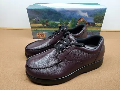 New Mens Sas Bout Time Cordovan Lace Up Walking Shoes 1520-035 Many Sizes • $179.99