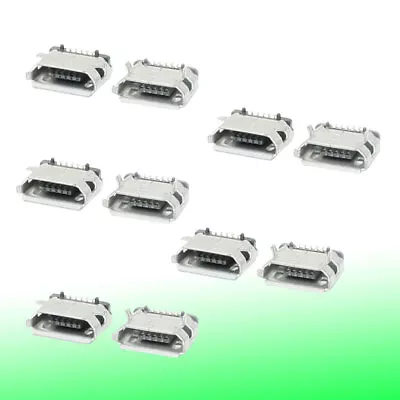 Replacement 10 Pcs Micro USB Data Charging Port Connector For Nokia C7 • £4.44