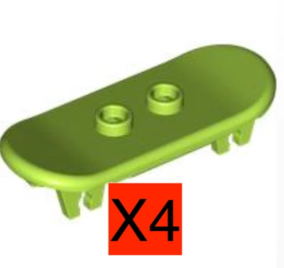 £1.95 • Buy LEGO 6064097: SKATEBOARD    Bright Yellowish Green (255)