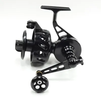 Black Van Staal 200 Fishing Reel. Made In USA. Serial # 377. • $1100