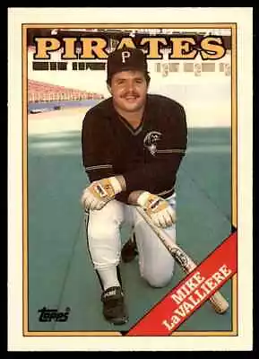 1988 Topps Tiffany Mike LaValliere Baseball Cards #539 • $5