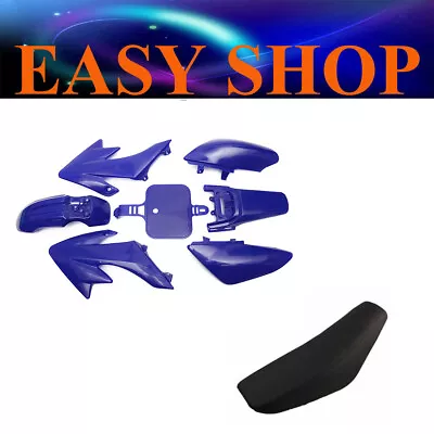 Blue Fairing Fender Plastic Seat Honda CRF50 XR50 70cc 90cc 125cc Dirt PIT Bike • $42.99