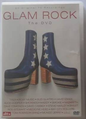 Glam Rock - The Dvd - 20 Original Tv Recordings - Reg 0 (all) Pal Dvd • £12.99