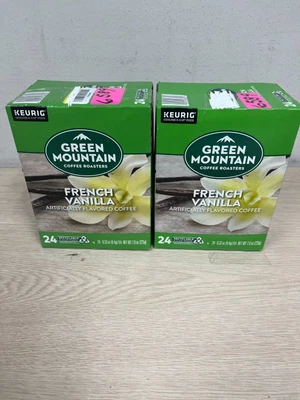$24.95 • Buy Lot Of 2 Boxes Green Mountain French Vanilla Keurig K-Cup Pods 24ct