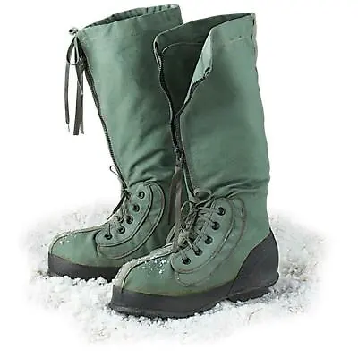 US Military N-1B MUKLUK BOOTS Snow Extreme Cold Weather Arctic Boots MEDIUM NEW • $59.95