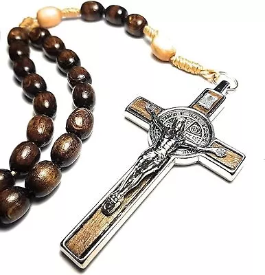 Made In Italy Rosary Blessed By Pope Francis Vatican Rome Holy Father Medal C • $15.69