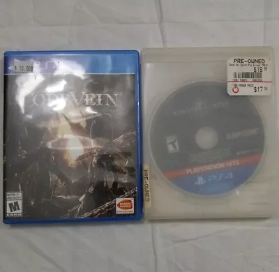 Bundle Of 2 PS4 Games CodeVein Monster Hunter World *No Manuals* Tested Working • $22.40