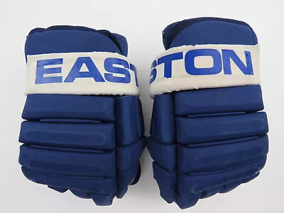 Vintage Easton E Pro Toronto Maple Leafs NHL Pro Stock Hockey Player Gloves 14  • $149.98