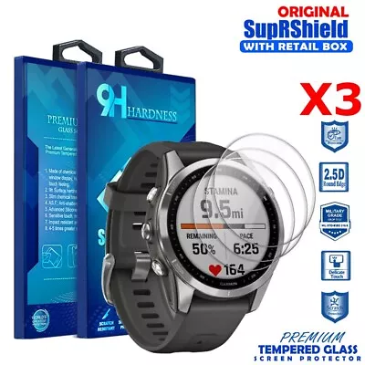 3x For Garmin Forerunner 7 7S 7X Fenix 5S 6S Pro Tempered Glass Screen Protector • $7.49