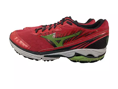 Mizuno Wave Rider 16 Running Shoes Women's Size W9 Pink Green • $24.29