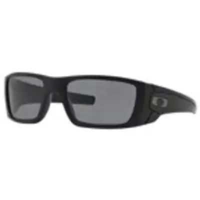 Oakley Mens OO9096 Fuel Cell Rectangular Sunglasses Matte Black/Grey Polarized • $174.99