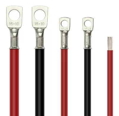 OceanFlex Marine Flexible Tinned Battery Cable For Boats Cars Crimped Or Bare • £6.12