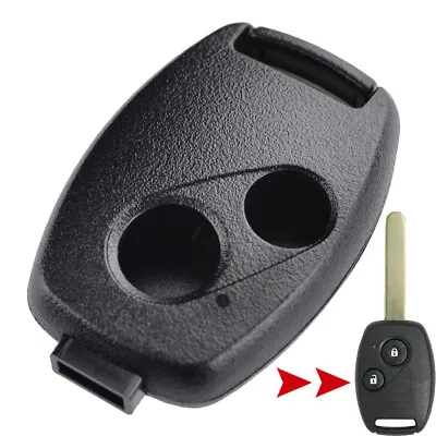 2 Button  Key Shell Replacement For Honda Jazz Civic Accord Odyssey Remote Case • $5.49