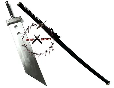 2 Pcs FF Cloud Buster Strife Sword Replica 52  + Masamune Sephiroth Sword 68  • $145