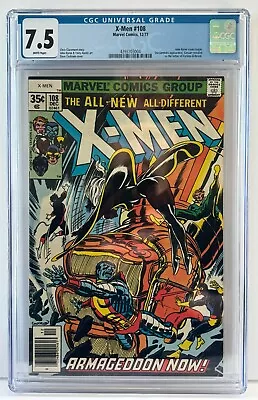 X-Men #108 CGC 7.5 White Pages Marvel 1977 John Byrne • $75