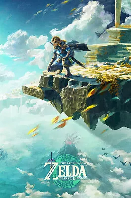 $17.98 • Buy Legend Of Zelda Tears Of The Kingdom Switch Premium POSTER MADE IN USA - NVG437