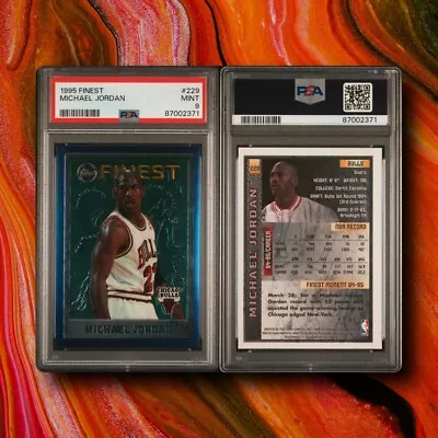 Michael Jordan 1995-96 Topps Finest #229 PSA 9 MINT CHICAGO BULLS GOAT HOT CARD❗ • $149.99