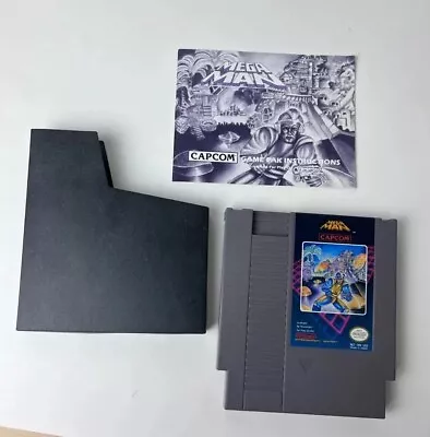NES Mega Man Game With Manual & Sleeve (Nintendo Entertainment System) • $169.99