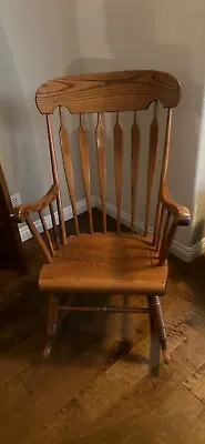 S. Bent & Bros Colonial Adult Rocking Chair Vintage—Immaculate Condition! • $125