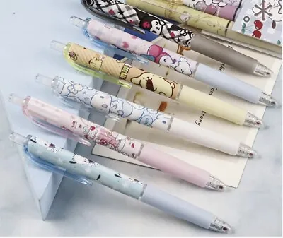 Cute Pack Of 6 Kawai Sanrio School Office 0.5mm Roller Ball Pen Gel Ink Pen • $5.25