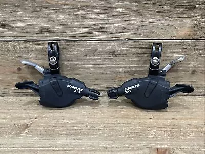 SRAM X-7 3 X 9 Trigger Shifter Set Impulse Technology Mountain Bike Working • $24.99