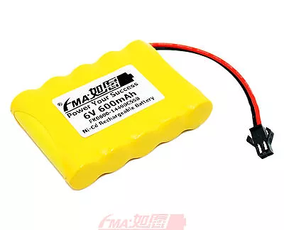 2pcs Ni-Cd AA 6V 600mAh Battery For Model Toys Racing RC Car Home Alarm System • $19.20