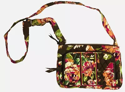 Vera Bradly Crossbody Adjustable Hipster Purse Retired 2012 English Rose Pattern • $12.60