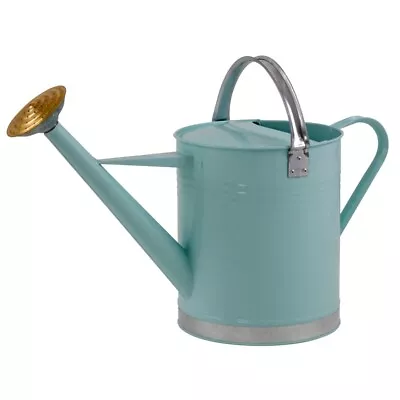 Ambassador Metal Watering Cans 2 Gallons - Available In Blue Green Or Cream • £26.95