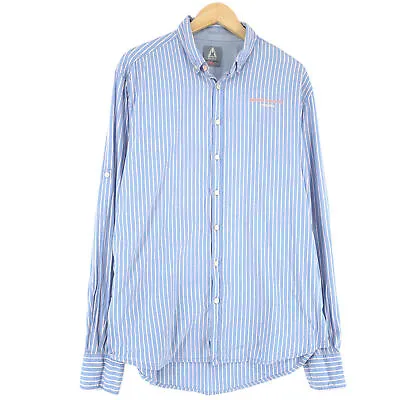 Gaastra Men Shirt Striped Adventure Traveler Explorer Size 2XL • $35.96