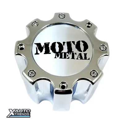Moto Metal METAL REAR DUALLY Wheel Center Cap Chrome 400L170MM • $35