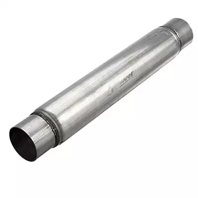 Upower 3 Inch Inlet And Outlet Exhaust Muffler Aluminized Glasspack Body Length • $58.49